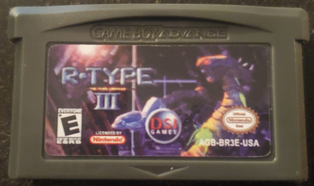 R-Type III The Third Lightning GBA Video Game GameBoy Advance