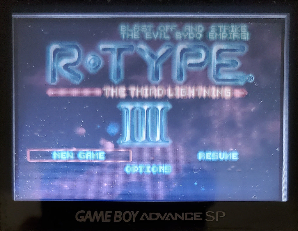 R-Type III The Third Lightning GBA Video Game GameBoy Advance