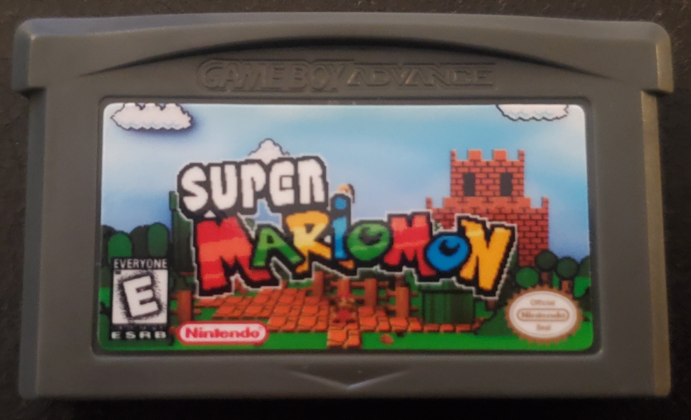 Super MarioMon GBA ROM Hack Video Game Boy Advance Pokemon