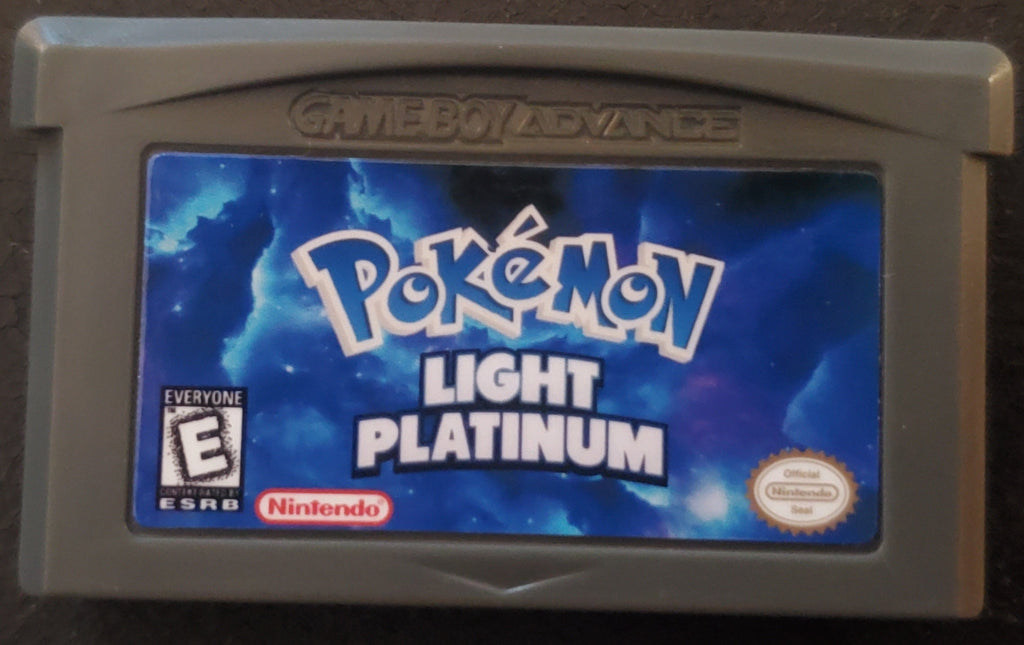 Pokemon Light Platinum GBA ROM Hack Video Game Custom Gameboy Advance