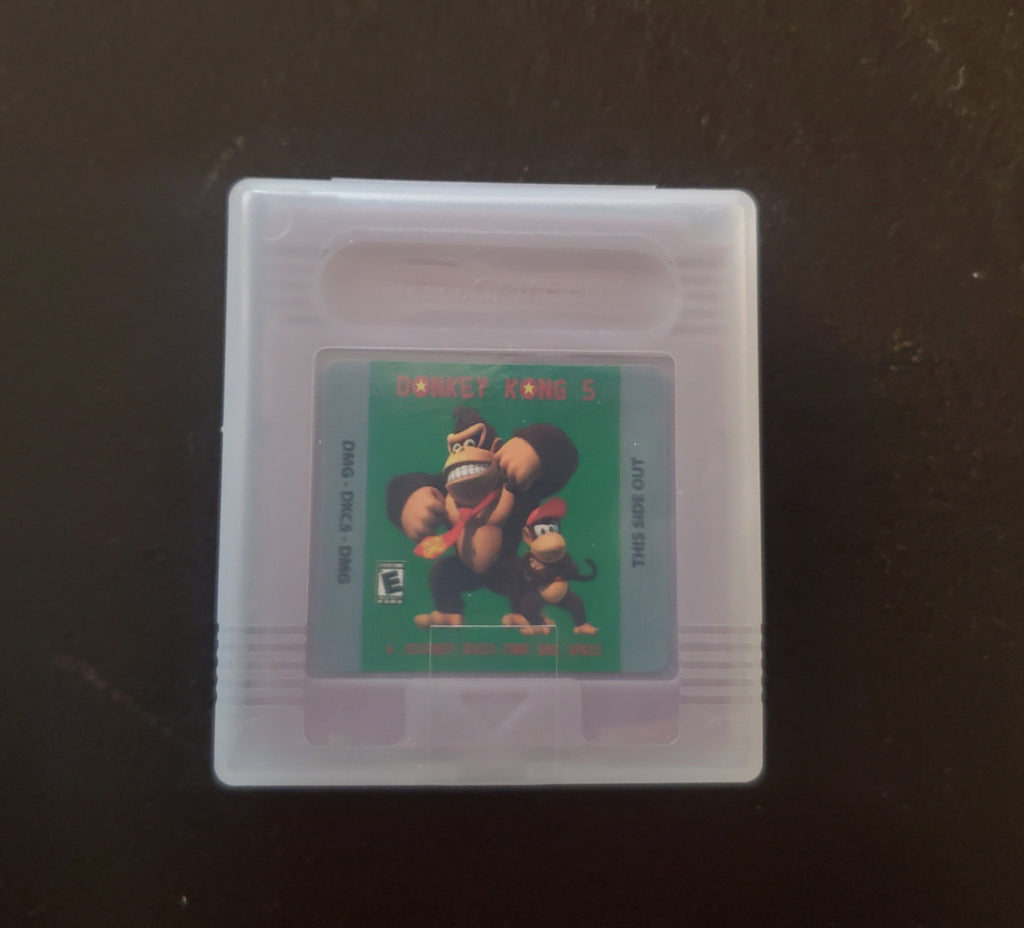 Donkey Kong 5 A Journey Over Time and Space Video Game Boy Color GBC