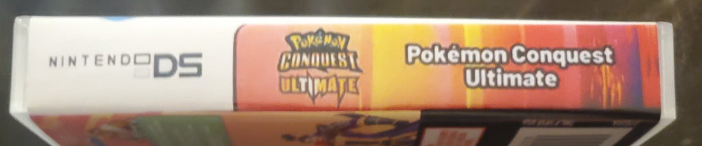 Pokemon Conquest Ultimate NDS Video Game Nintendo DS with Box