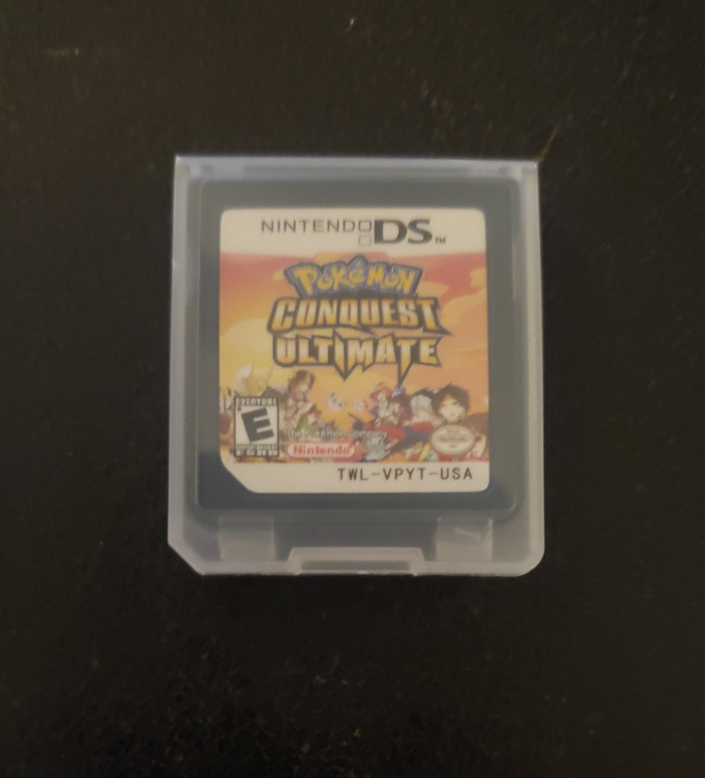 Pokemon Conquest Ultimate NDS Video Game Nintendo DS with Box