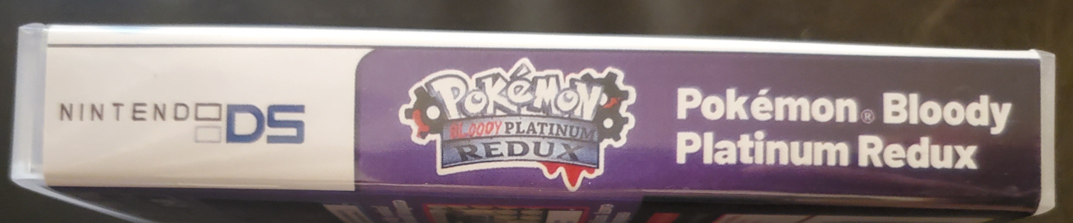 Pokemon Bloody Platinum Redux NDS Video Game Nintendo DS with Box