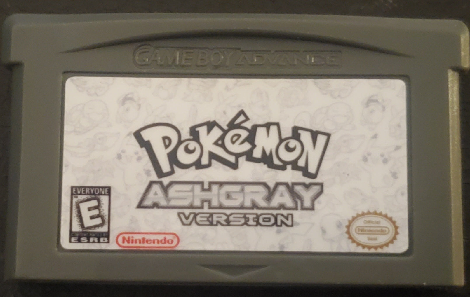 Pokemon AshGray GBA ROM Hack Video Game Custom Gameboy Advance