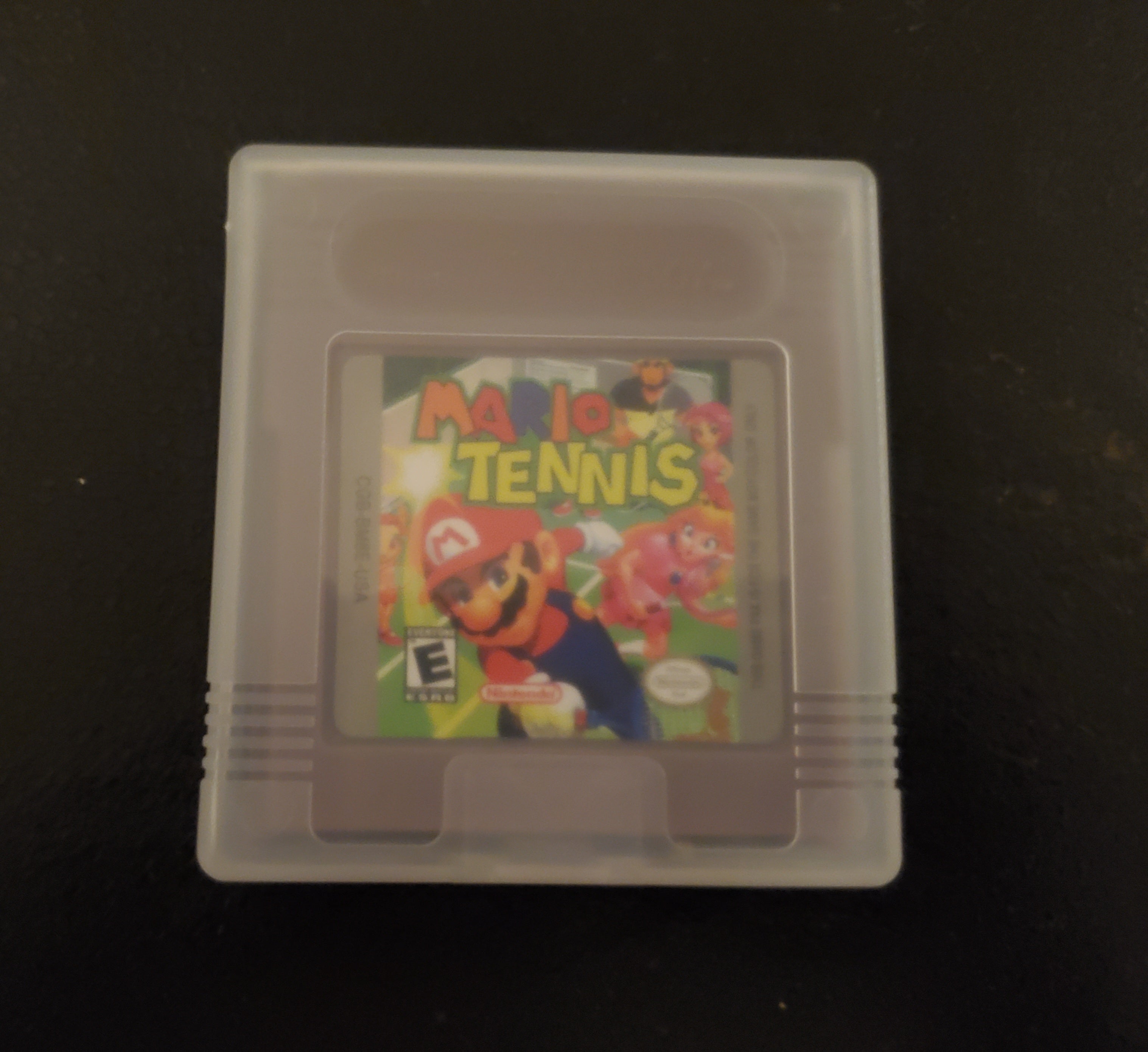 Mario Tennis GBC Video Game Catridge Gameboy Color 2001