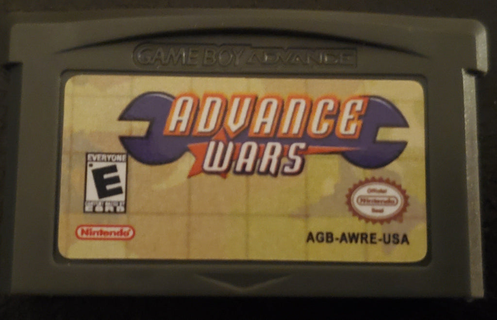 Advance Wars 1 GBA Video Game Cartridge Nintendo Game Boy Advance 2001