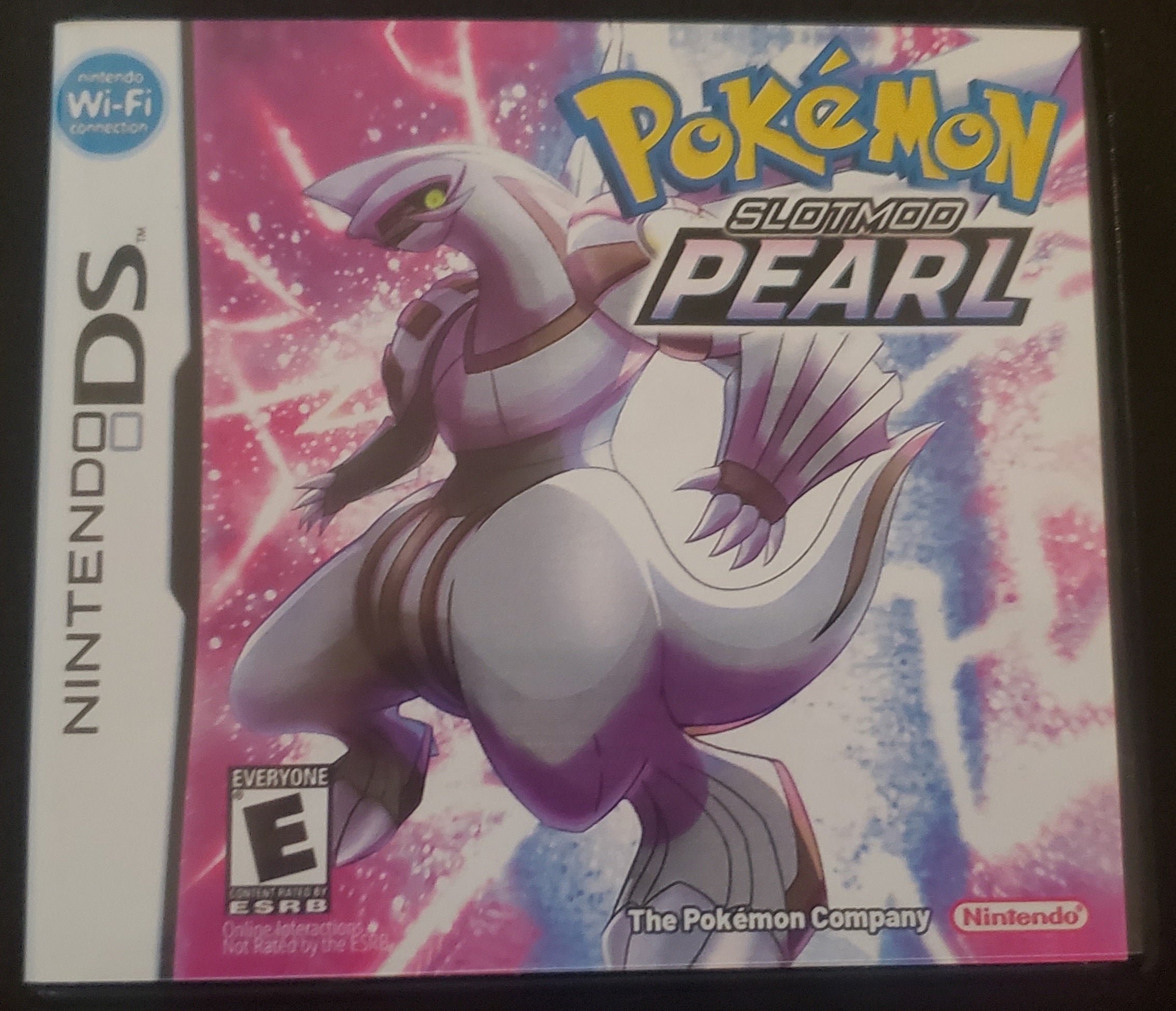 Pokemon SlotMod Pearl NDS Nintendo DS Custom ROM Hack Video Game