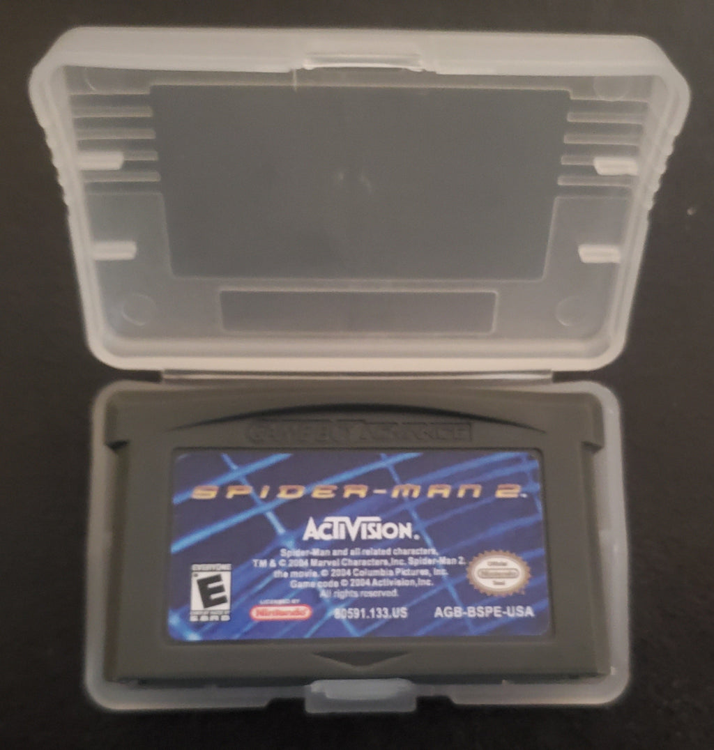Spider-Man 2 GBA Video Game Cartridge Nintendo Game Boy Advance 2004