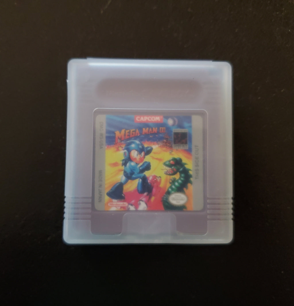 Mega Man 3 III GB Video Game Cartridge Game Boy 1992