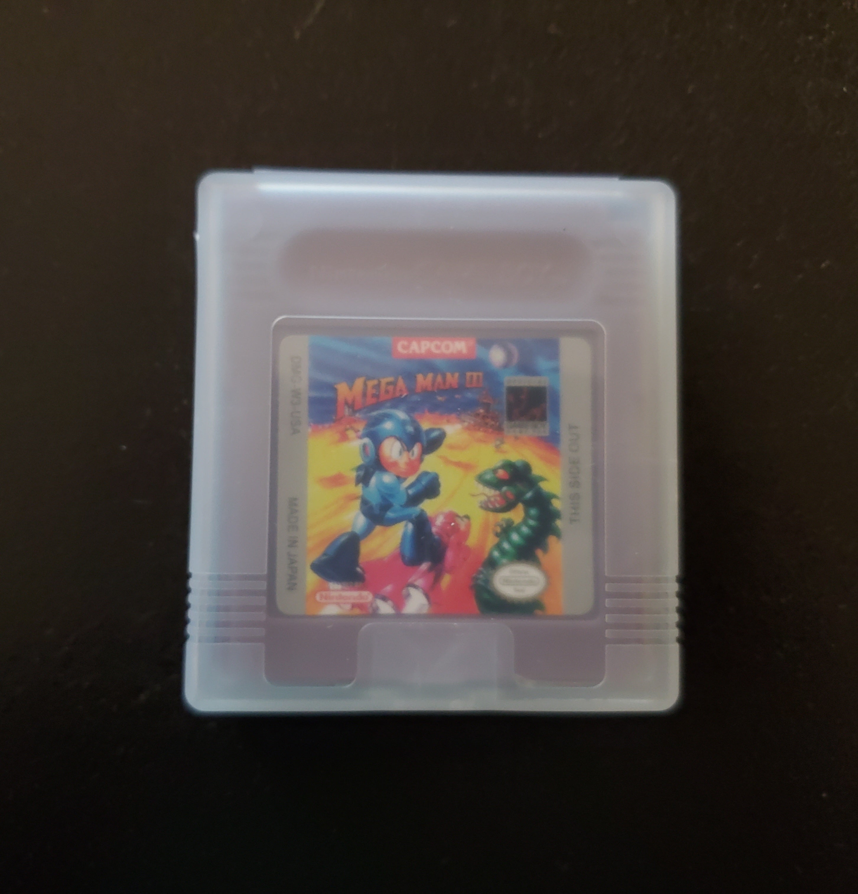 Mega Man 3 III GB Video Game Cartridge Game Boy 1992