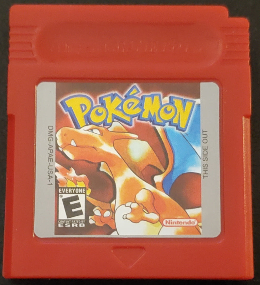 Pokemon Red GB Video Game Cartidge Game Boy 1998