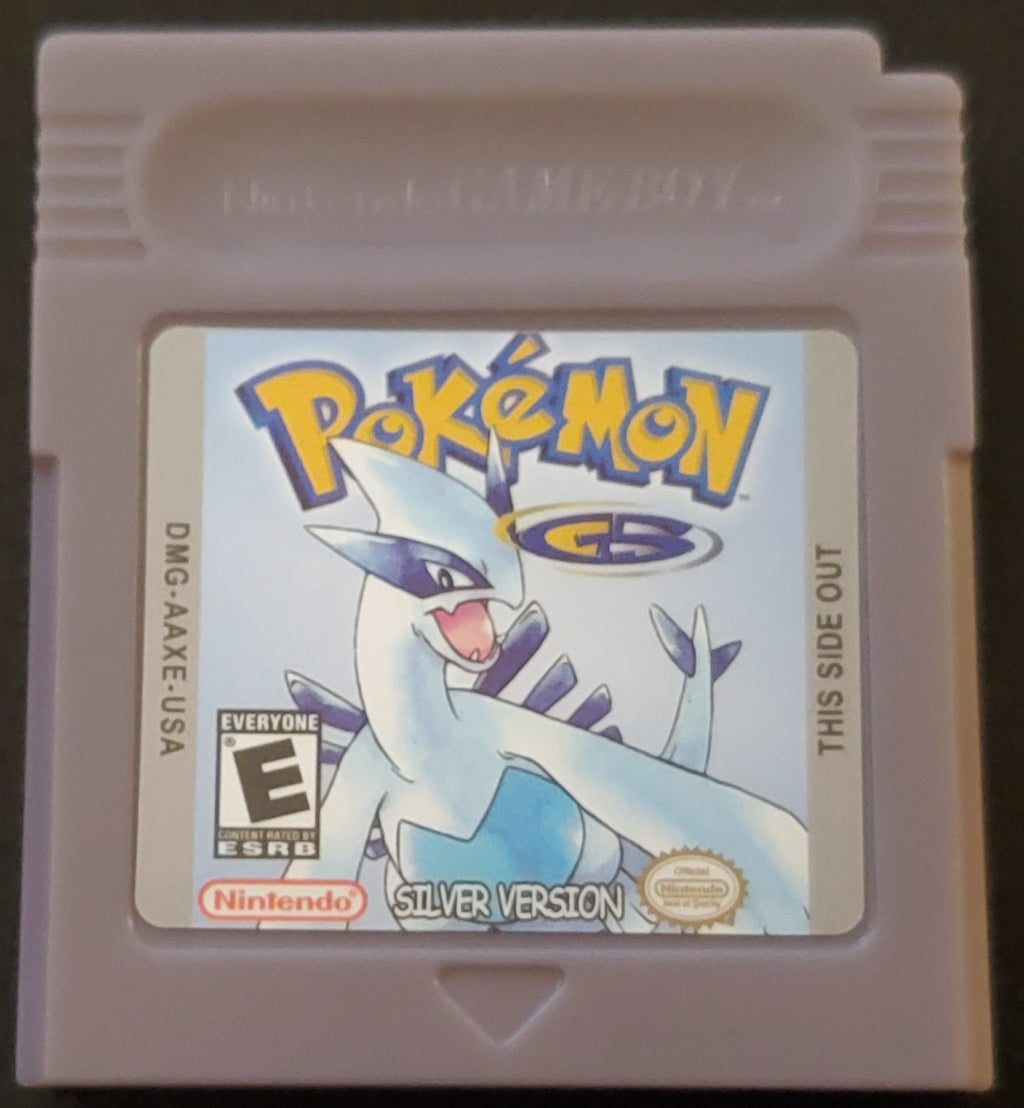 Pokemon Silver GBC Video Game Cartidge Game Boy Color 2000