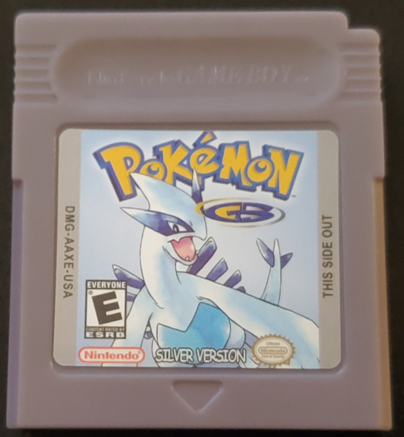 Pokemon Silver GBC Video Game Cartidge Game Boy Color 2000