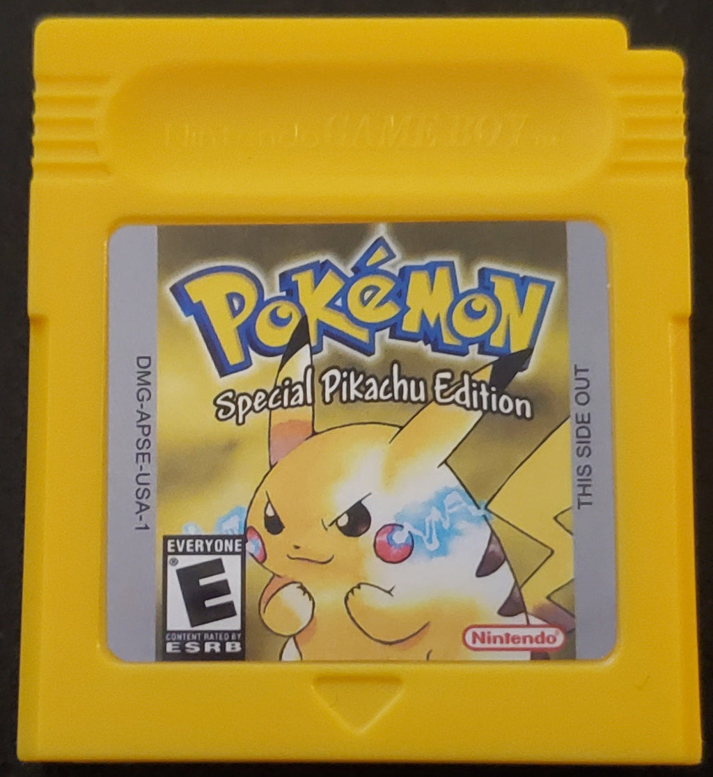 Pokemon Yellow GB Video Game Cartidge Game Boy 1999