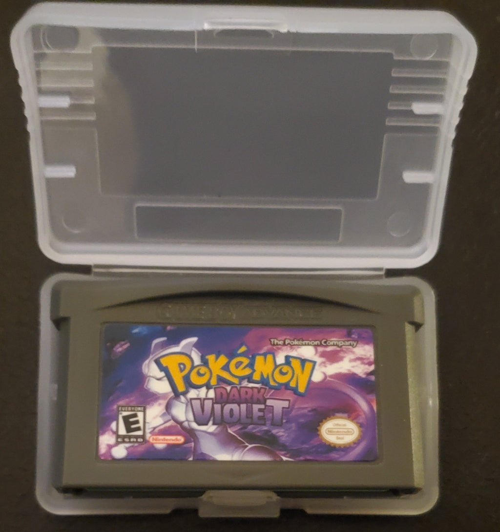 Pokemon Dark Violet GBA ROM Hack Video Game Custom Gameboy Advance