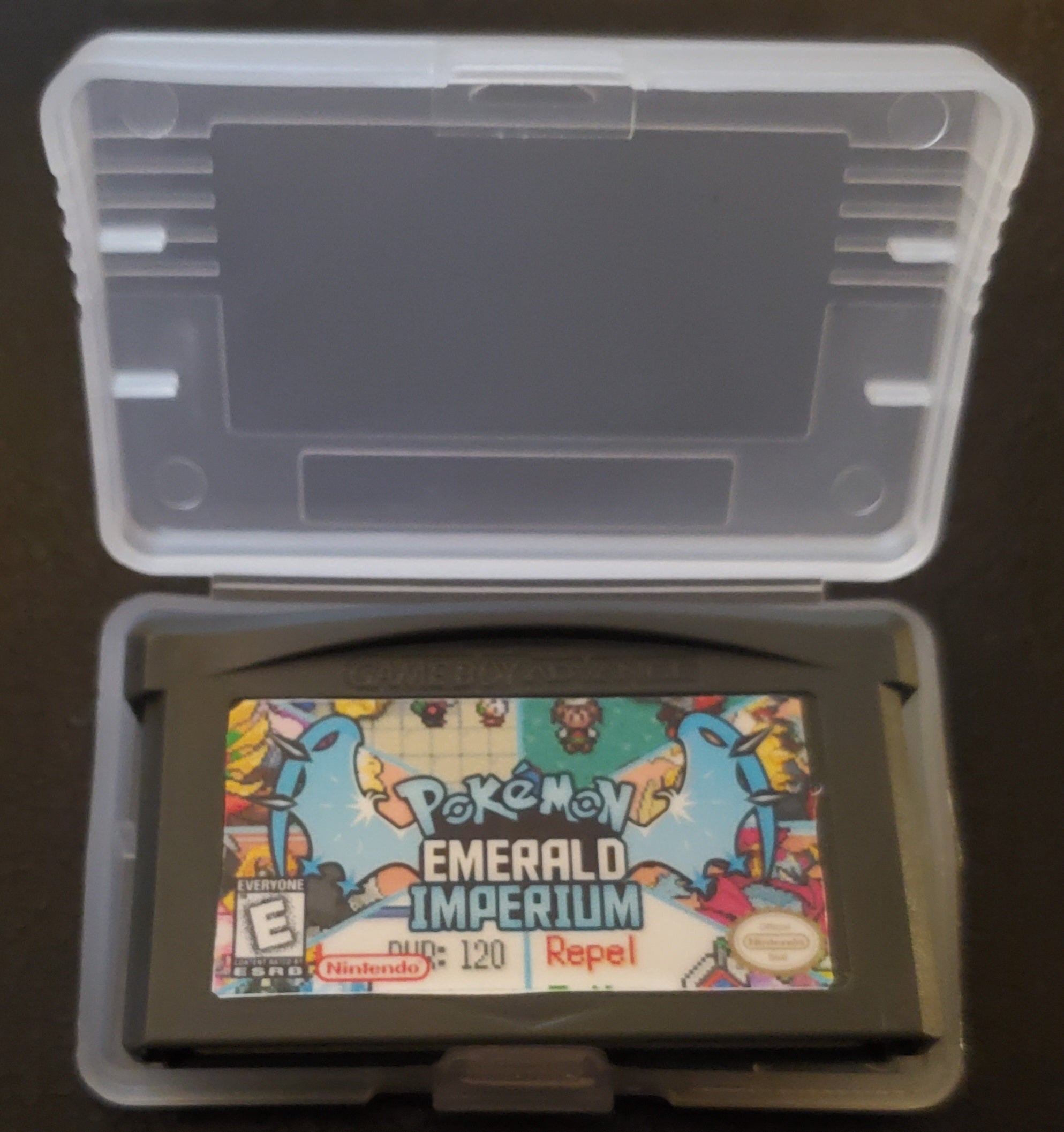 Pokemon Emerald Imperium GBA ROM Hack Video Game Boy Advance