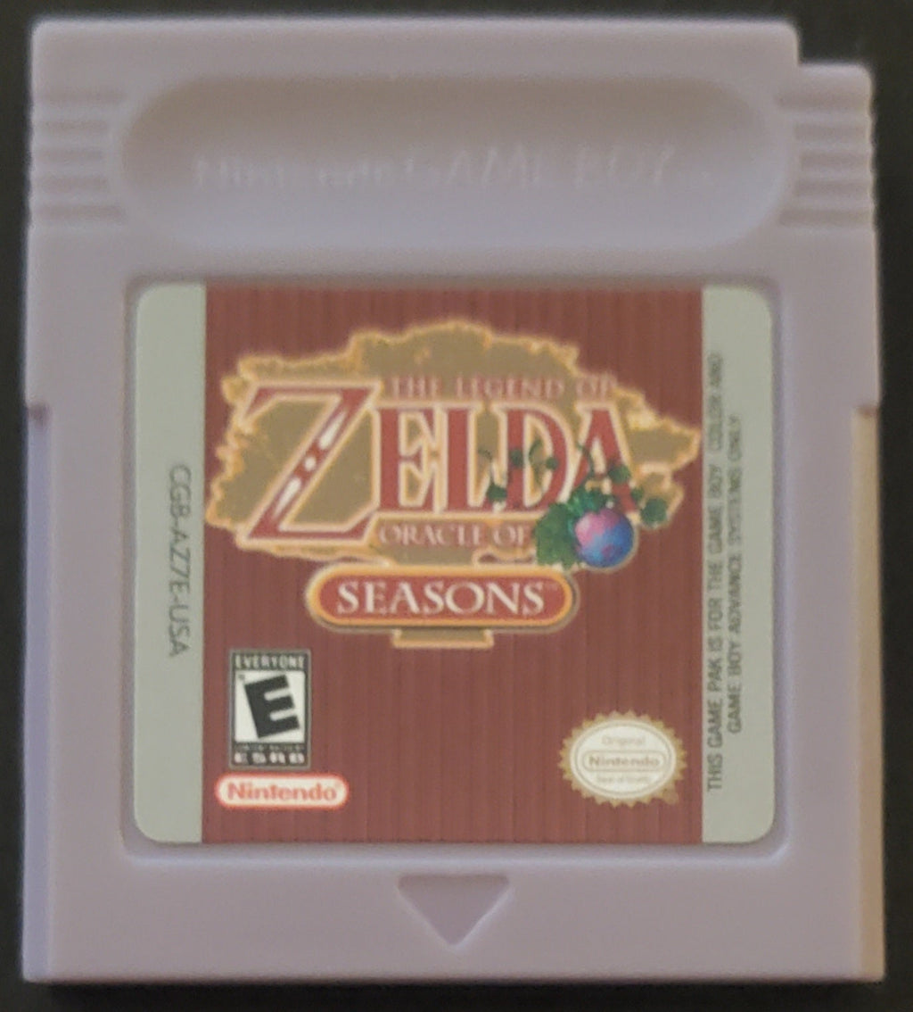 Legend of Zelda Oracle of Seasons GBC Video Game Boy Color 2001
