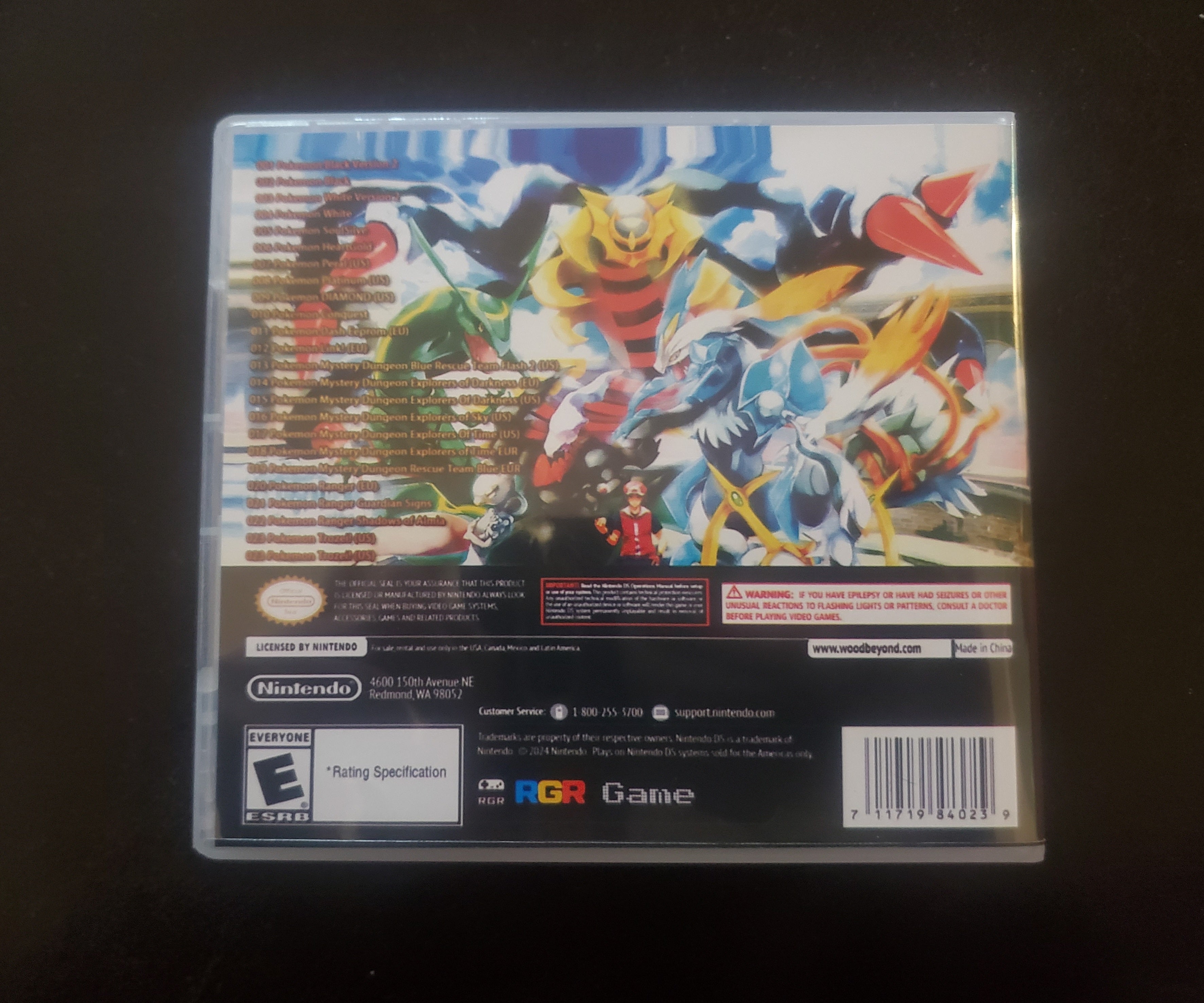 Pokemon 23 in 1 NDS Nintendo DS Huge Collection Great Value Lot In Box