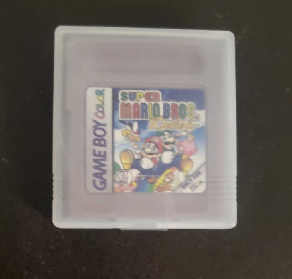 Super Mario Bros Deluxe GBC Video Game Catridge Gameboy Color