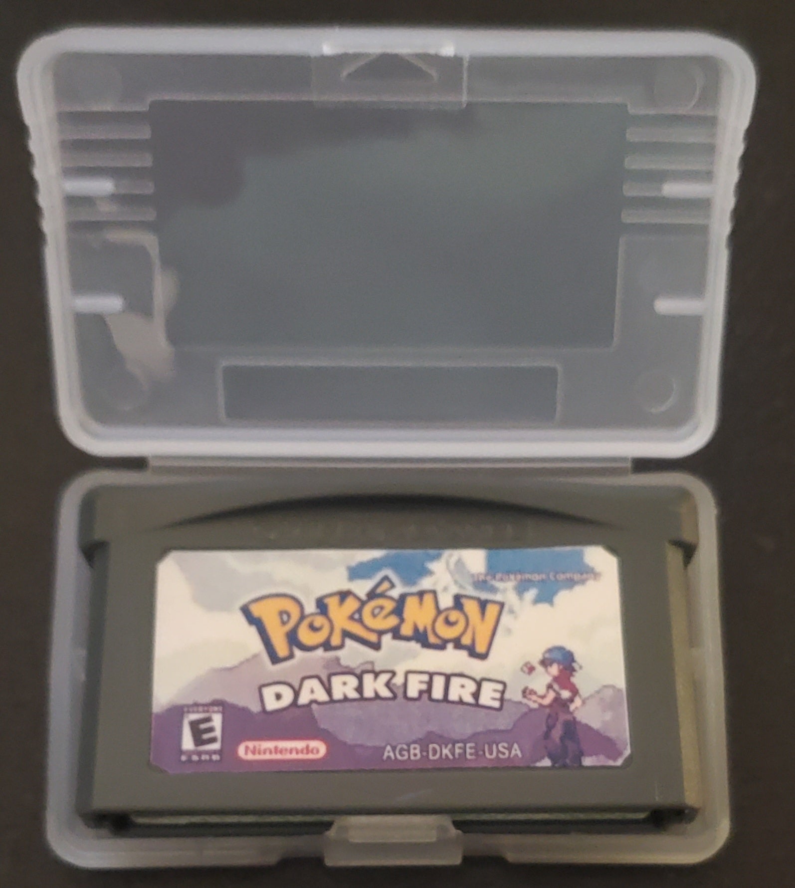 Pokemon Dark Fire GBA ROM Hack Video Game Boy Advance