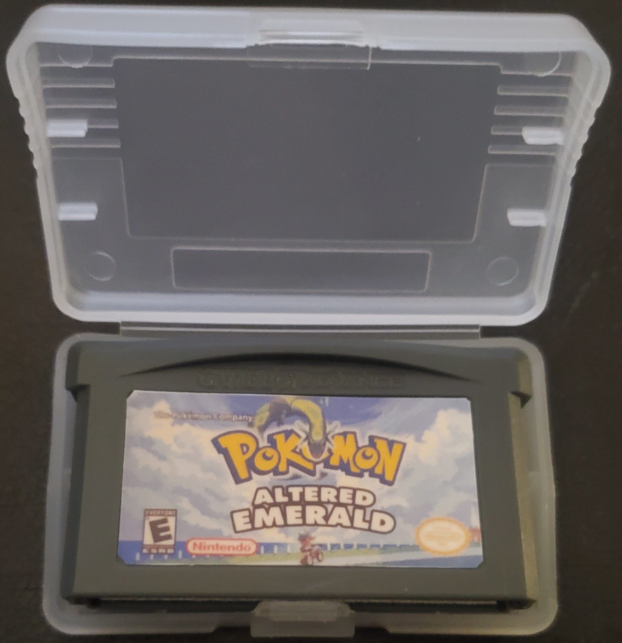 Pokemon Altered Emerald GBA ROM Hack Video Game Boy Advance