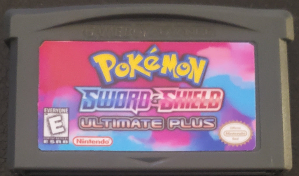 Pokemon Sword & Shield Ultimate Plus GBA Pokemon ROM Hack Game Boy Advance