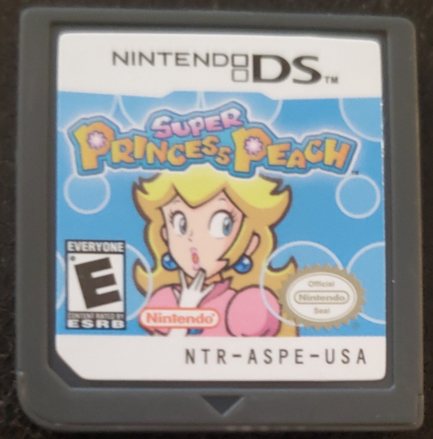 Super Princess Peach NDS Video Game Cartridge Nintendo DS 2005