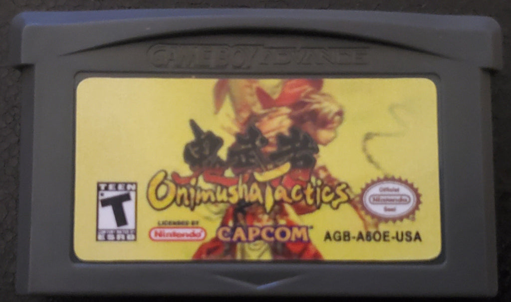 Onimusha Tactics GBA Video Game Cartridge Game Boy Advance 2003