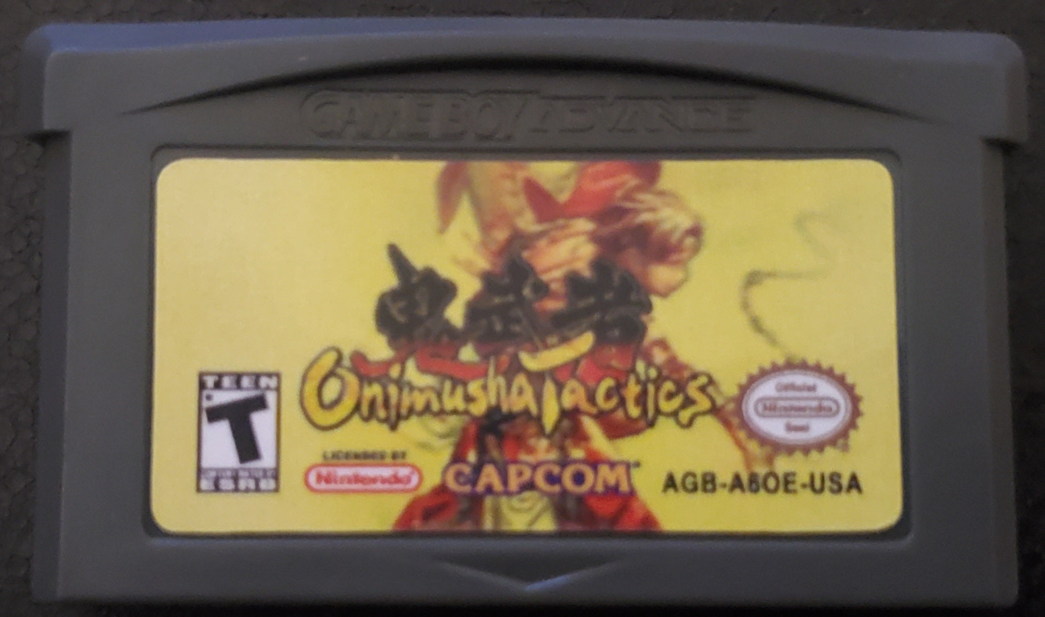 Onimusha Tactics GBA Video Game Cartridge Game Boy Advance 2003
