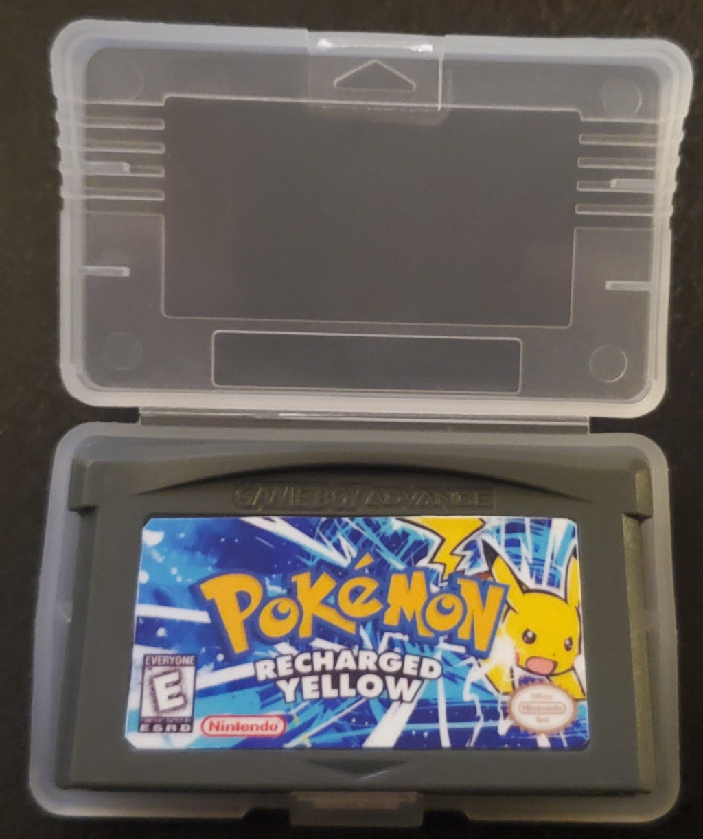 Pokemon Recharged Yellow GBA Pokemon ROM Hack Game Boy Advance