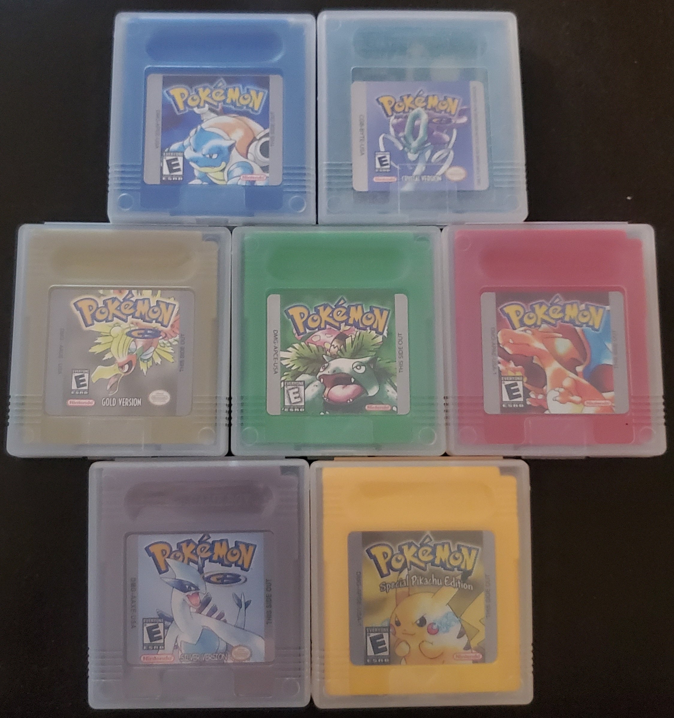GBC Video Game Cartridge Collection Nintendo Gameboy Color