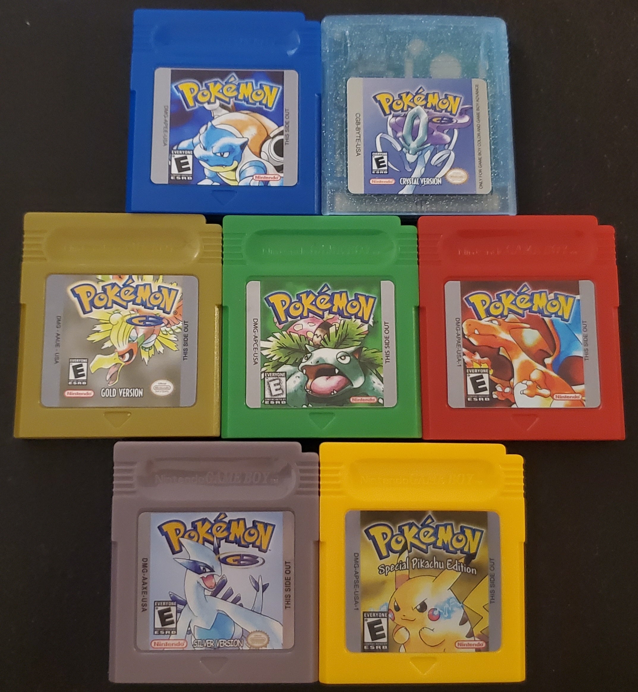 GBC Video Game Cartridge Collection Nintendo Gameboy Color