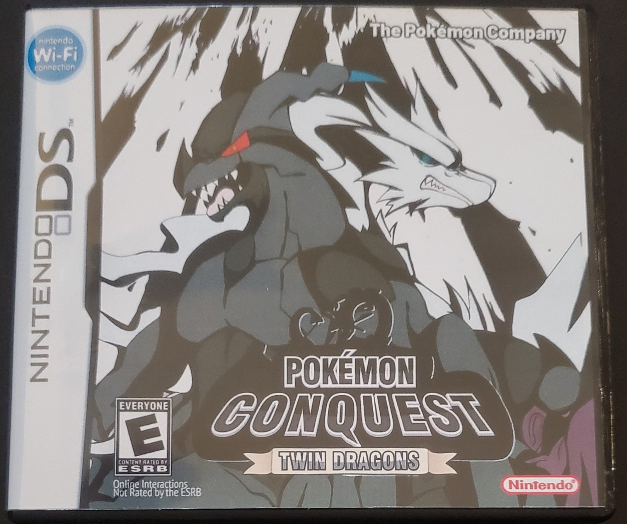 Pokemon Conquest Twin Dragons NDS Nintendo DS ROM Hack Video Game