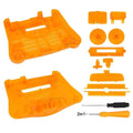 N64 Replacement Console Shell Housing Translucent Orange Nintendo 64