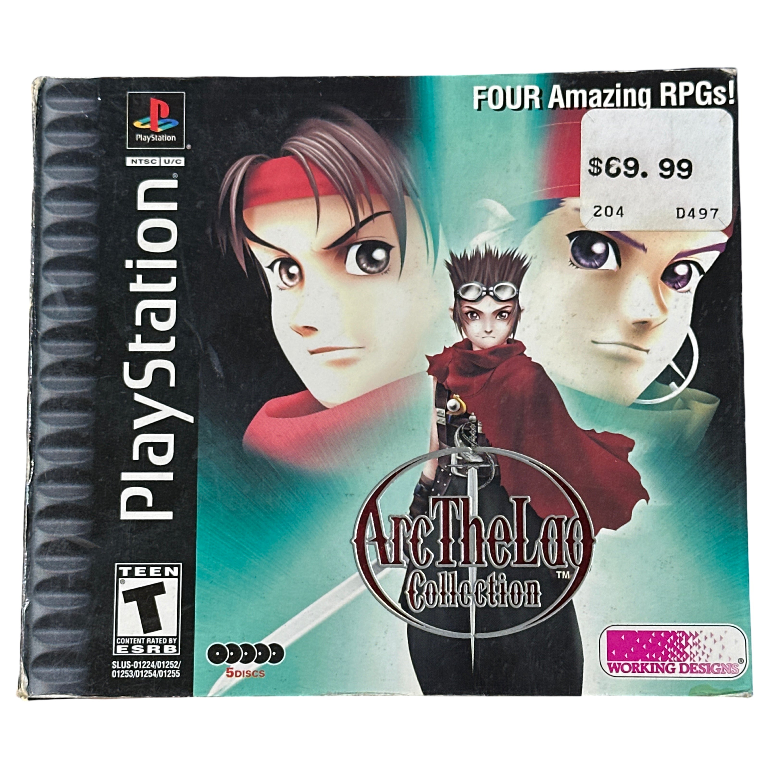 Arc The Lad Collection - Playstation
