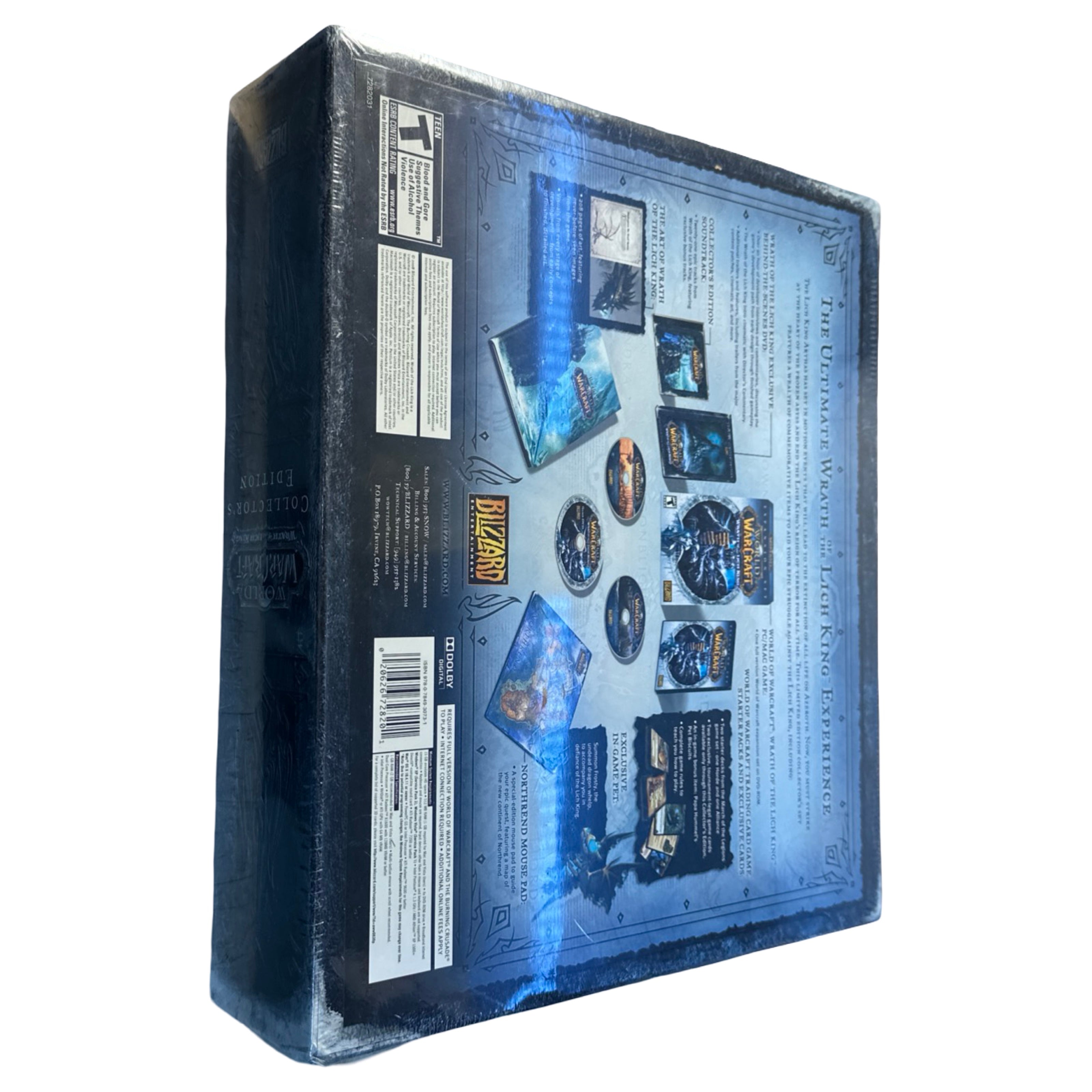 World of Warcraft: Wrath of the Lich King [Collector's Edition] PC Games (READ DESCRIPTION)