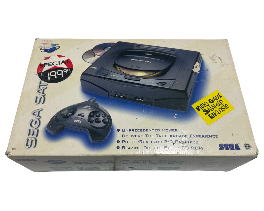 Sega Saturn (System w/ 2-Controllers)