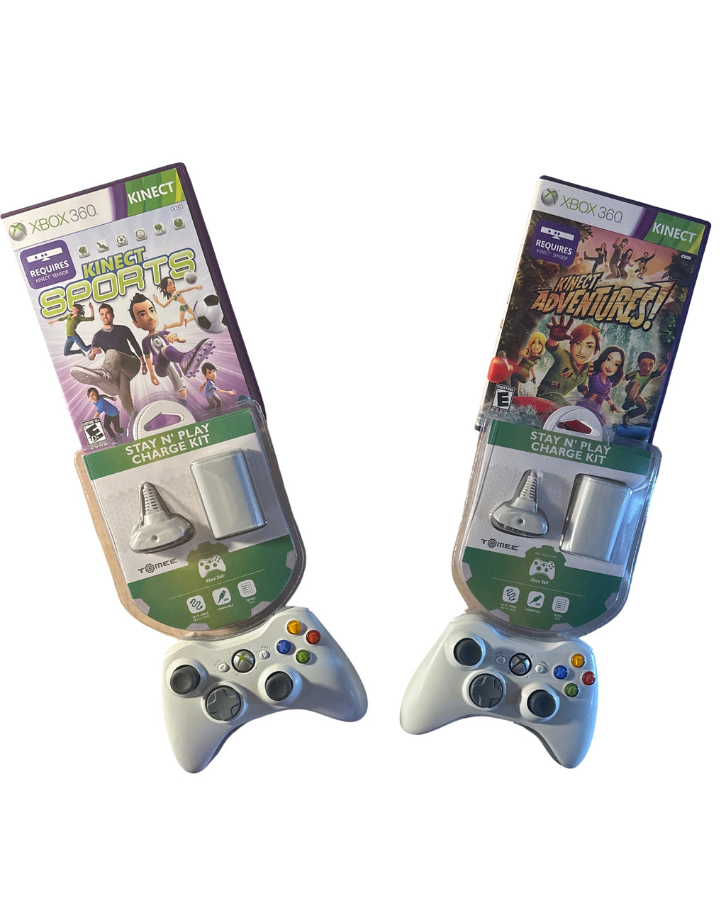 Xbox 360 Slim 4GB White Kinect Bundle - Xbox 360