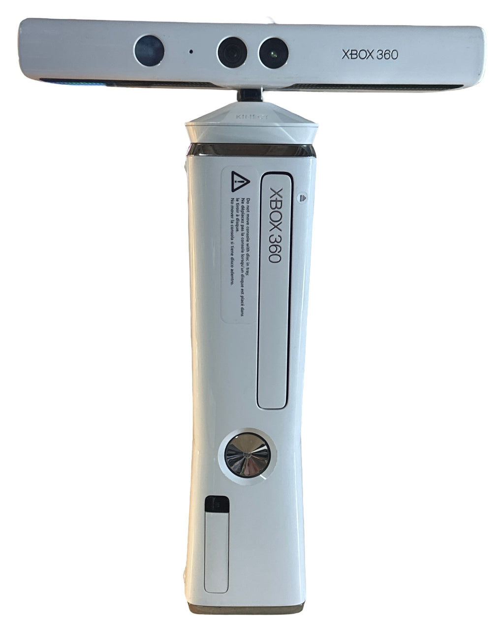 Xbox 360 Slim 4GB White Kinect Bundle - Xbox 360