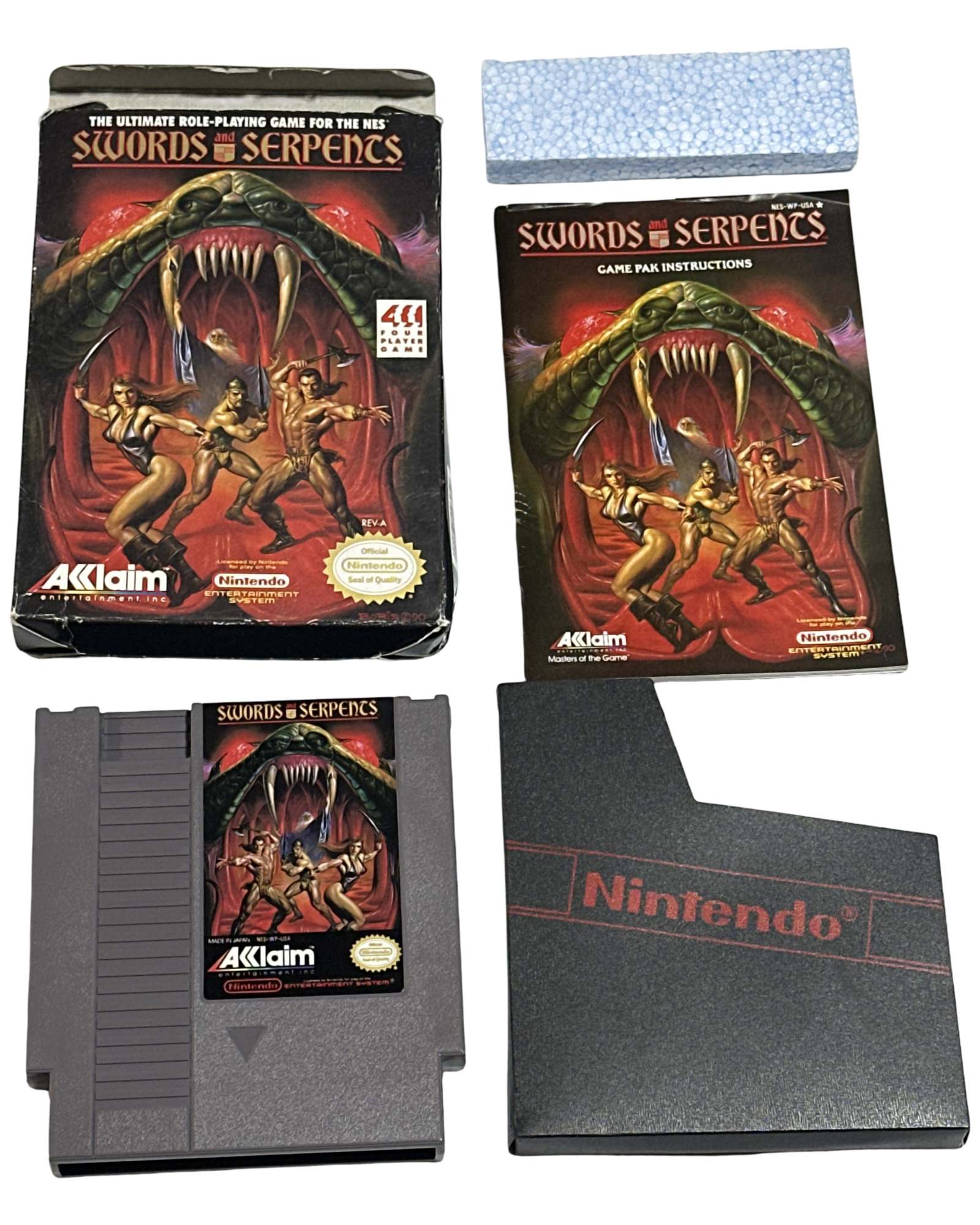 Swords and Serpents - NES