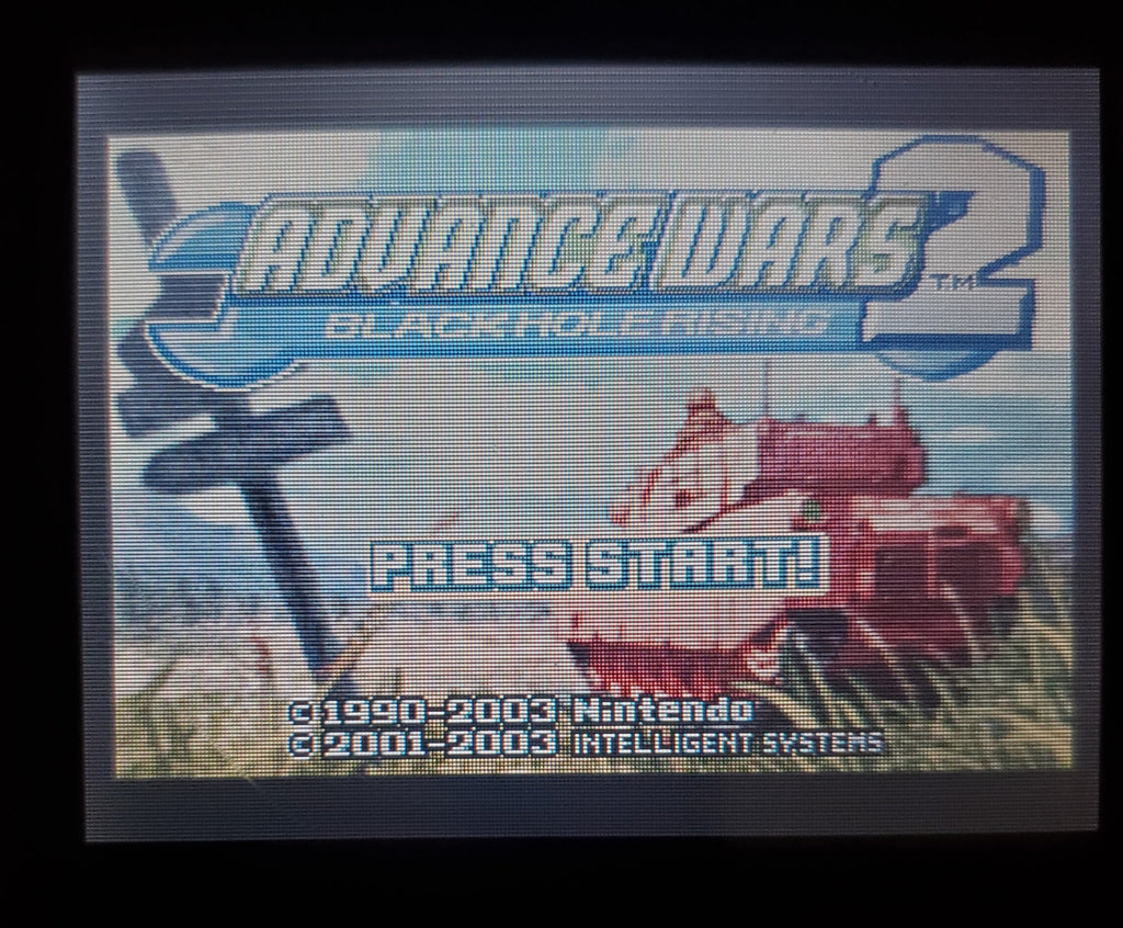 Advance Wars 2 Black Hole Rising GBA Video Game Game Boy Advance 2003