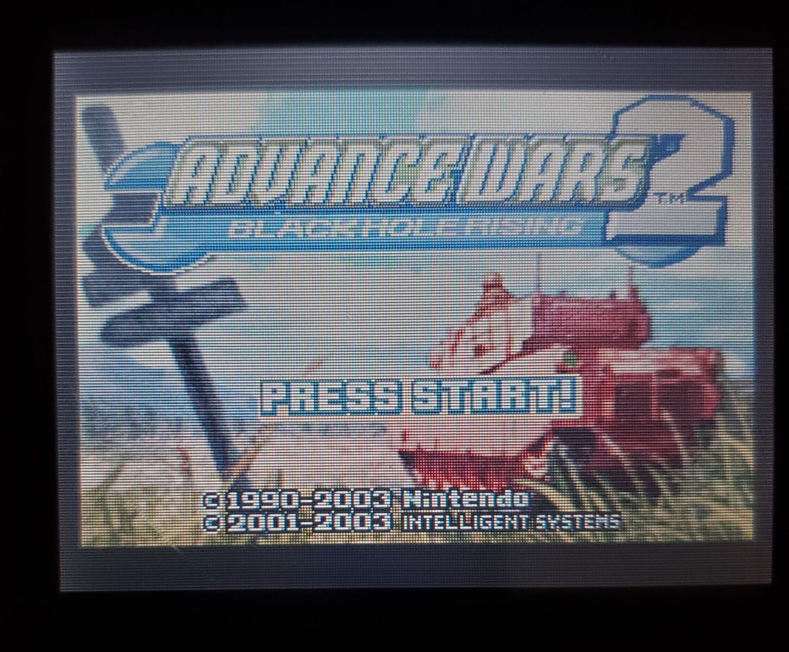 Advance Wars 2 Black Hole Rising GBA Video Game Game Boy Advance 2003