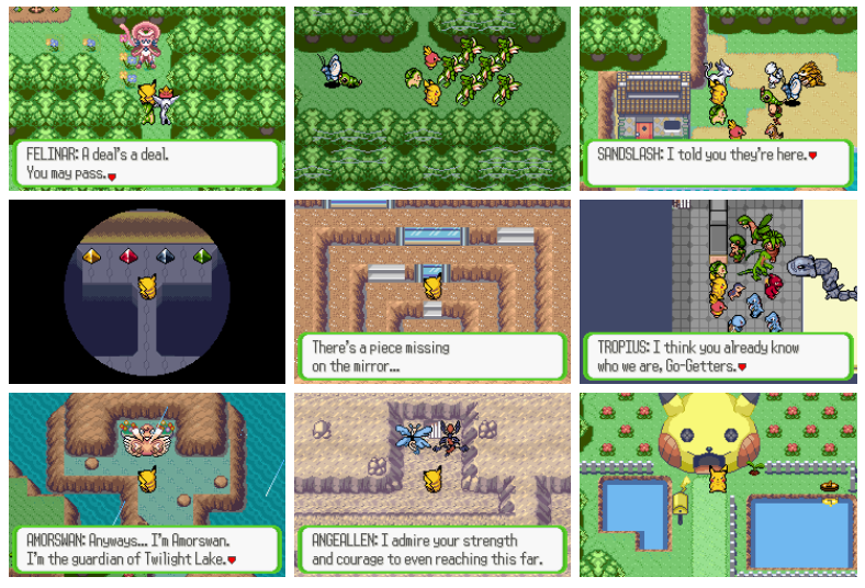 Pokemon Ruby Destiny Resuce Rangers GBA ROM Hack Game Boy Advance