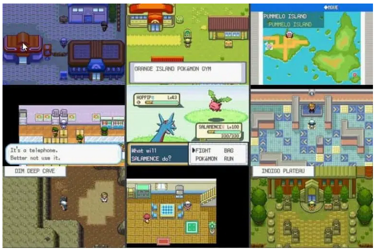 Pokemon ShinyGold Sigma GBA Video Game ROM Game Boy Advance