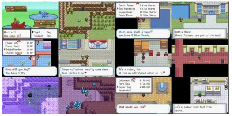 Pokemon Gaia GBA ROM Hack Video Game Custom Gameboy Advance