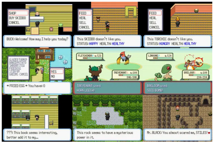 Pokemon Harvest Craft GBA ROM Hack Video Game Custom Gameboy Advance