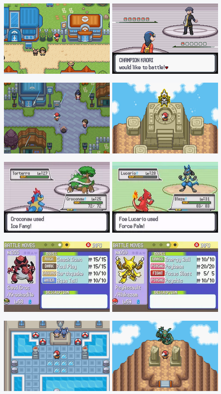 Pokemon Light Platinum GBA ROM Hack Video Game Custom Gameboy Advance