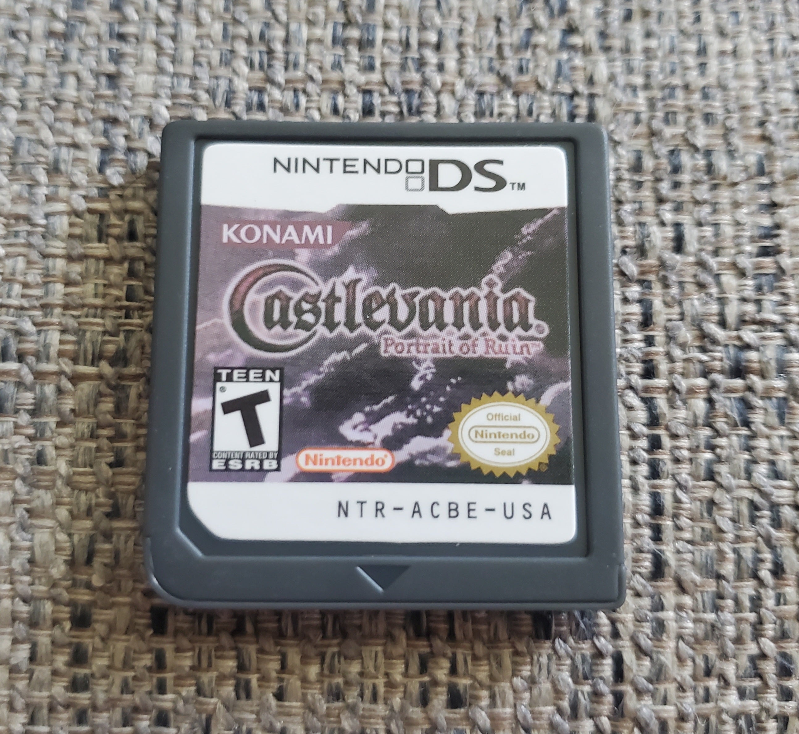 Castlevania Portrait of Ruin NDS Video Game Cartridge Nintendo DS 2006