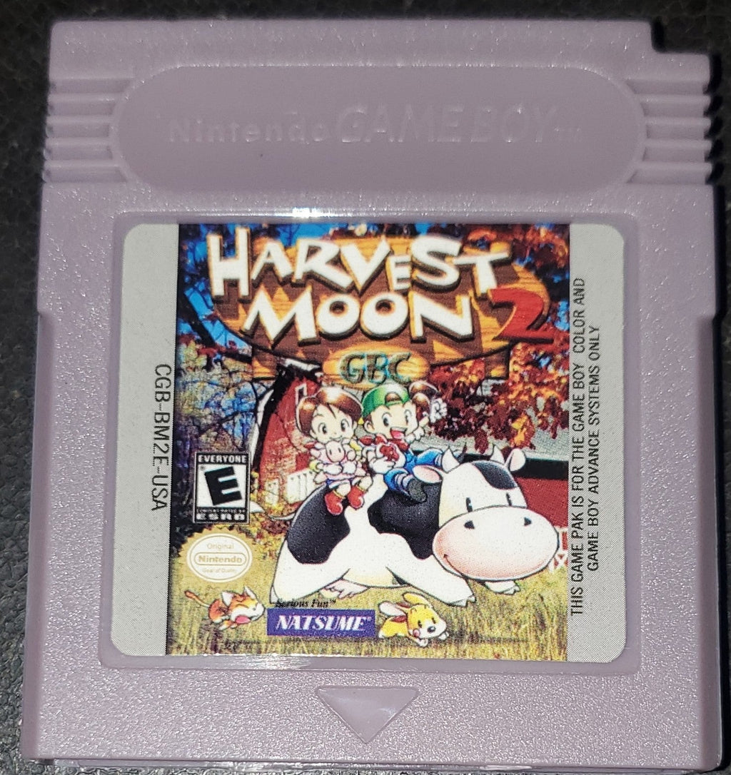 Harvest Moon 2 GBC Gameboy Color Video Game Cartridge Game Boy 2000